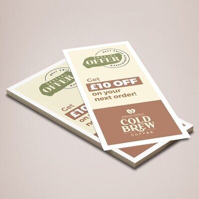 DL Flyers Double Sided 170gsm Glossy