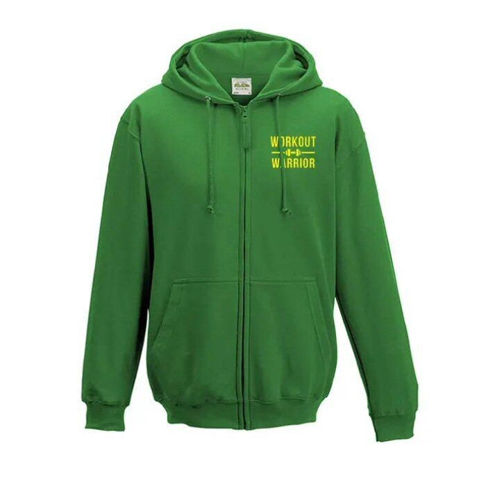 Zipped Hoodies Printed Front OR Back