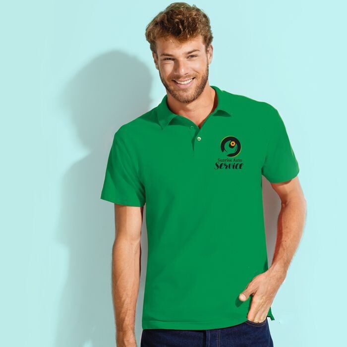 Polo Shirts Printed Front AND Back