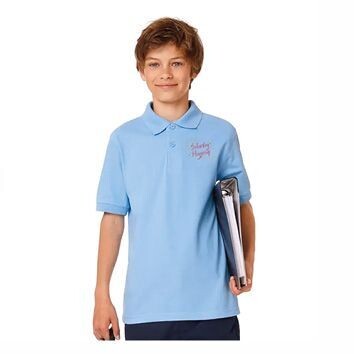 Children's Polo Shirts Printed Front AND Back