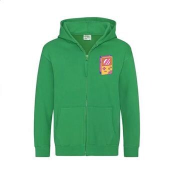 Children's Zipped Hoodies Printed Front OR Back