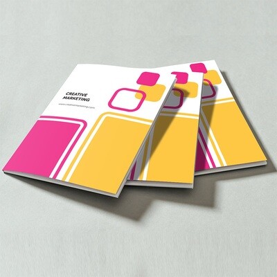A5 Folders Printed Both Sides