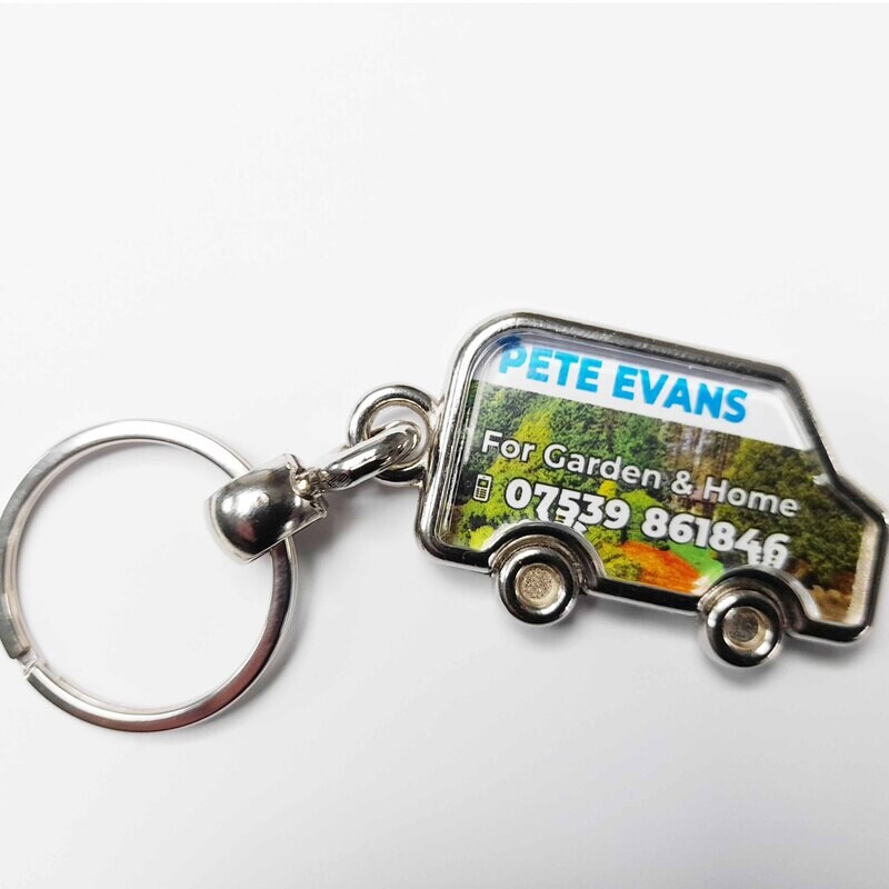 Metal Van Keyrings