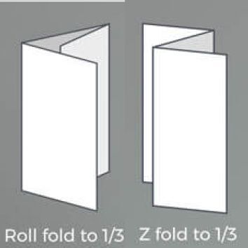 6-page A5 Menus 130gsm Glossy