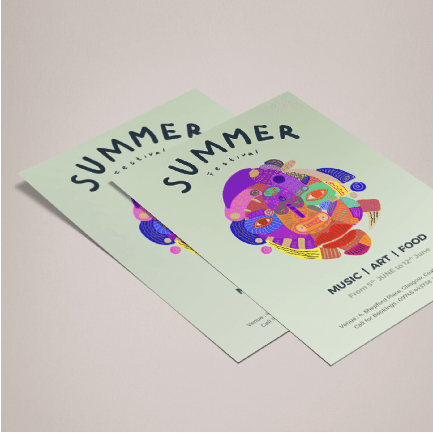 A5 Flyers Single Sided 170gsm Glossy