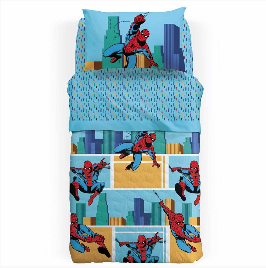 Trapunta invernale Spiderman America Marvel Caleffi