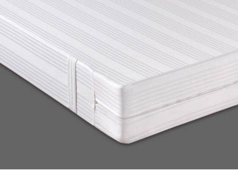 Coprimaterasso in Puro Cotone Letto Singolo con cerniera