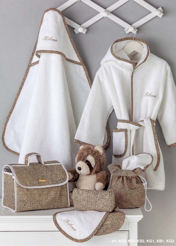 Accappatoio Triangolo Borbonese Kids art. Splendido Accappatoio Triangolo Borbonese Kids art. Splendido