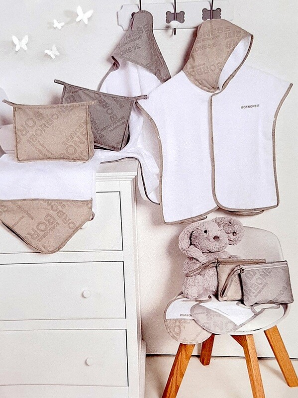 Accappatoio Poncho Borbonese Kids art. Jet Set Accappatoio Poncho Borbonese Kids art. Jet Set