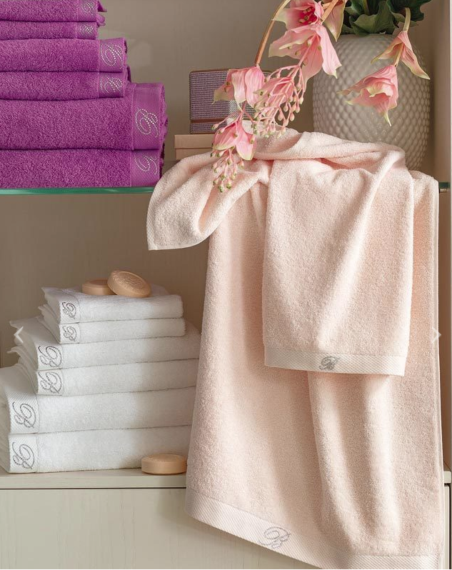 Asciugamani Set spugna 1+1 Blumarine home art. Benessere