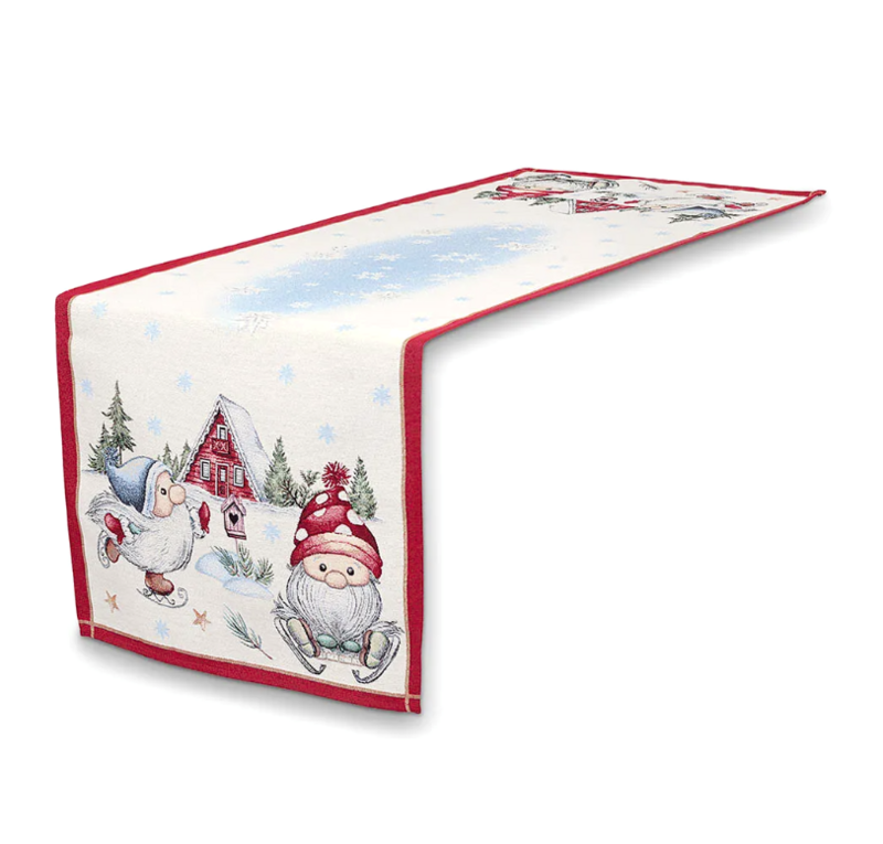 Runner Natale in Gobelin Emily home art. Follet Runner Natale in Gobelin Emily home art. Follet