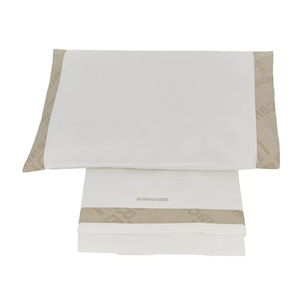 Completo Lenzuolo Culla Borbonese Kids art. Jet Set, colore: nocciola