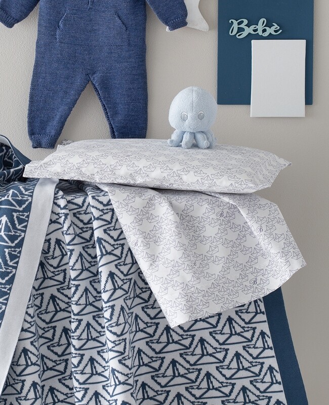 Lenzuolo Culla - Passeggino Blumarine baby art. Barchetta