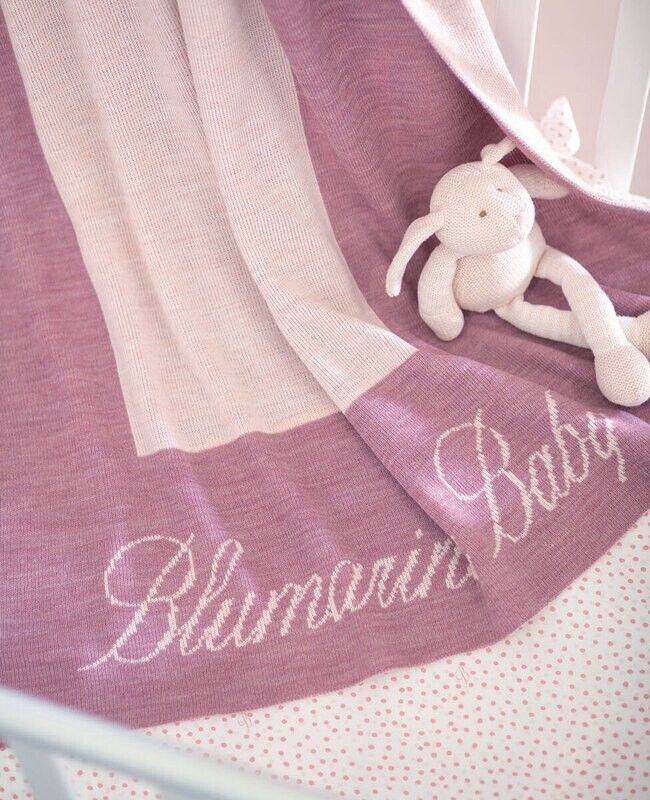 Copertina Lana Culla e Carrozzina Blumarine art. Myrtilla