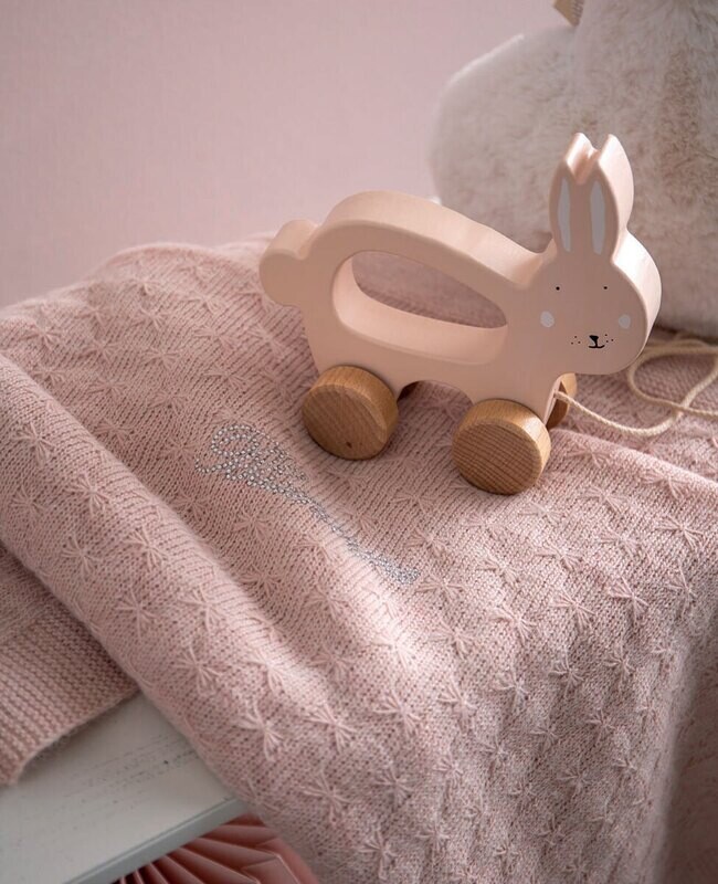 Copertina Lana Culla e Carrozzina Blumarine art. Baby Chic