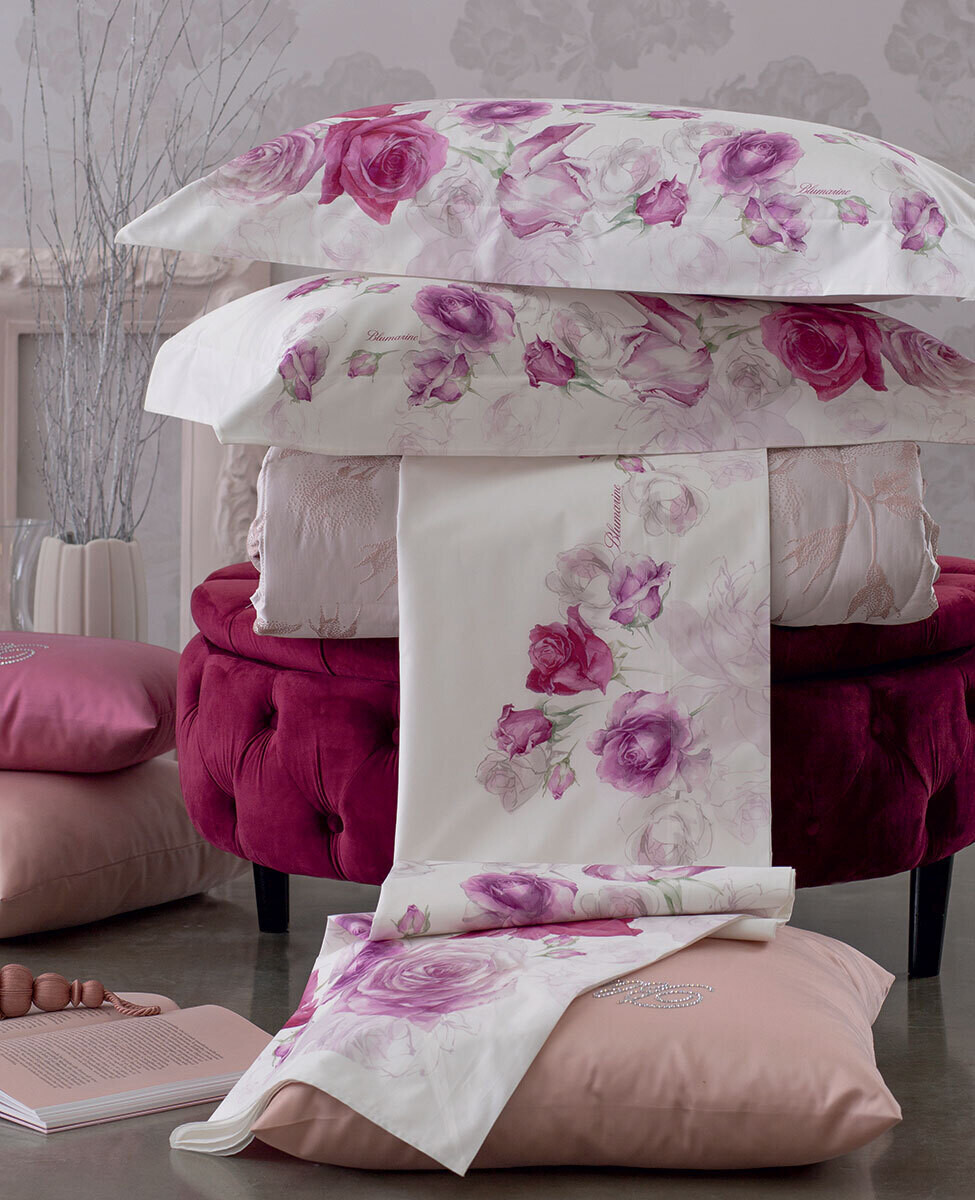 Completo Lenzuola matrimoniale Blumarine art. Rose