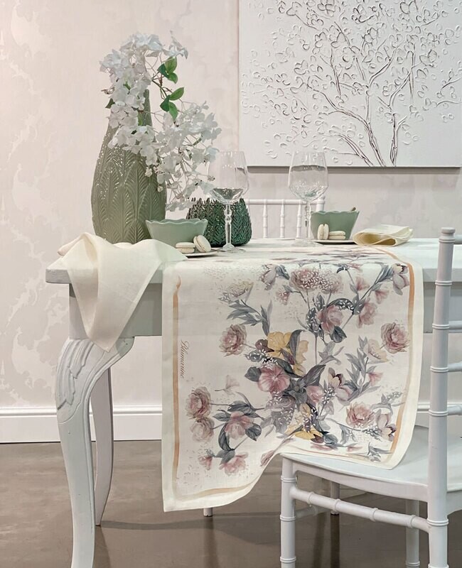 Runner in Puro Lino Blumarine art. Liala
