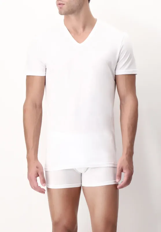 Maglia Scollo a V in Cotone conf. 2 Perofil art. Pima art.343