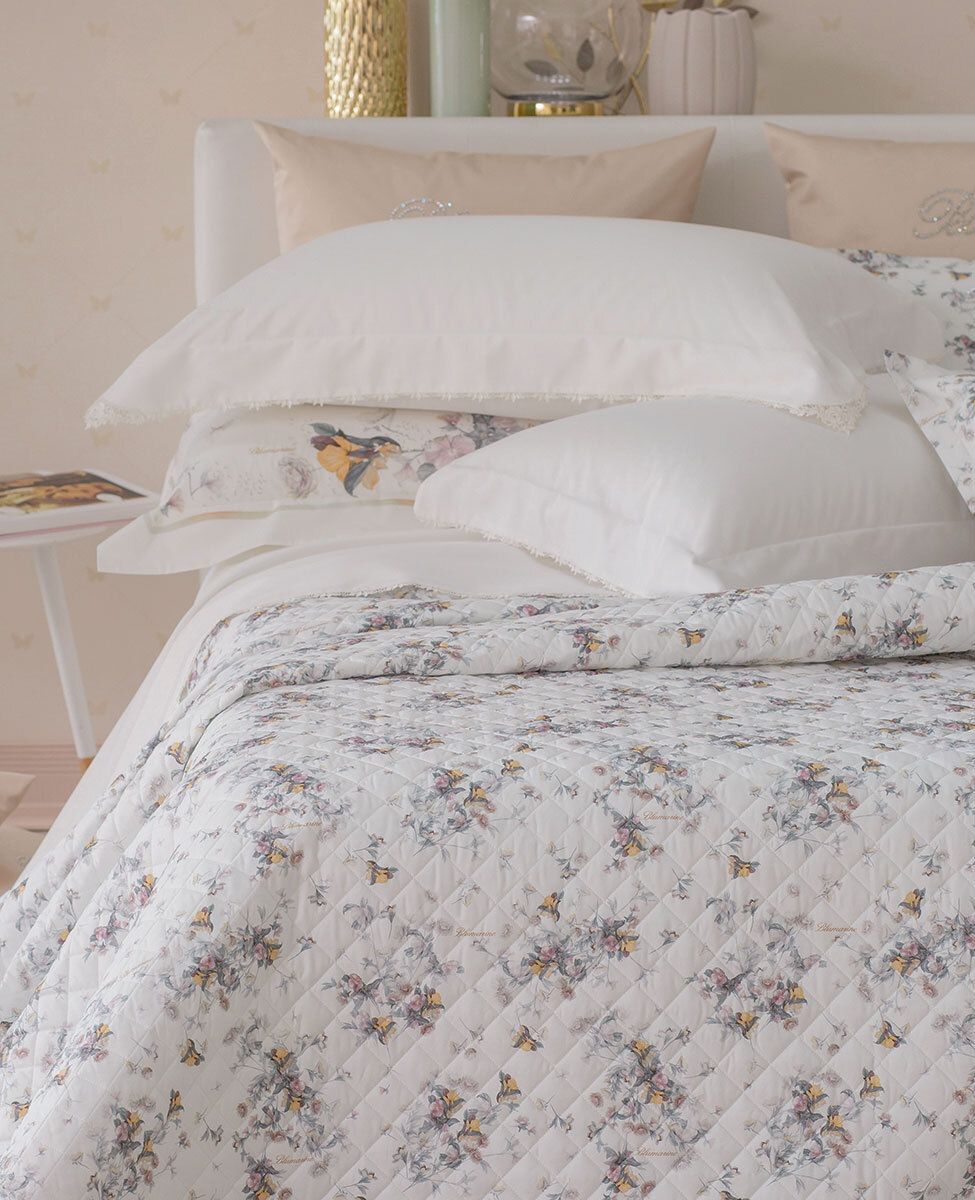 Copriletto trapuntato letto singolo Blumarine art. Trilli
