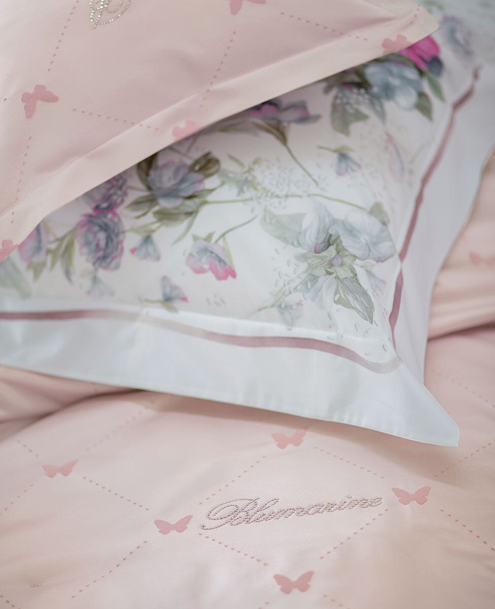 Copriletto estivo Blumarine art. Livia, colore: rosa