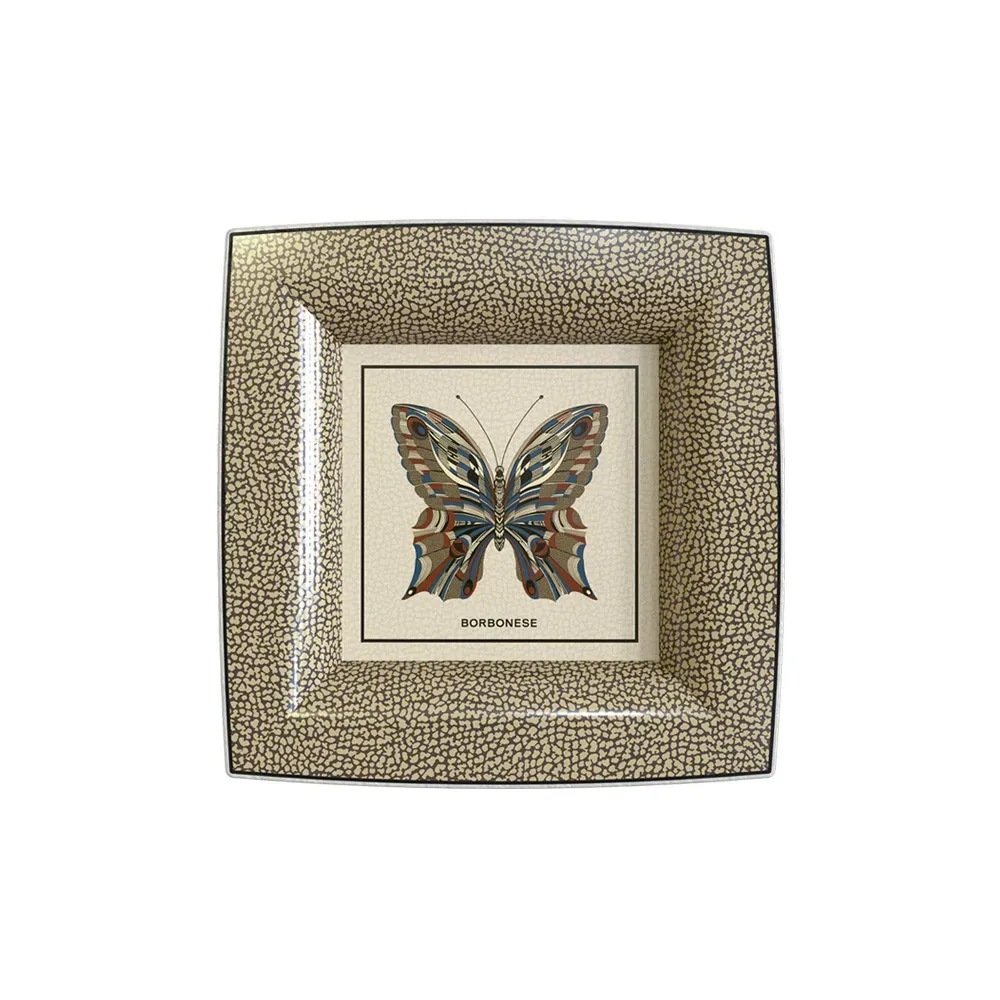 Svuota tasche in Porcellana Borbonese art. Iconic, disegno: fly