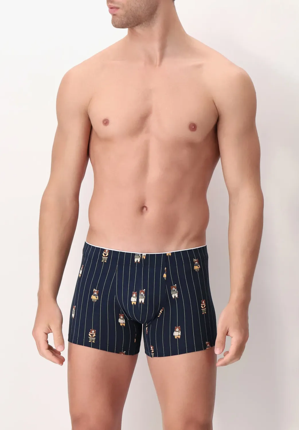 Boxer in Cotone elasticizzato (conf.2) Perofil art. Teddy