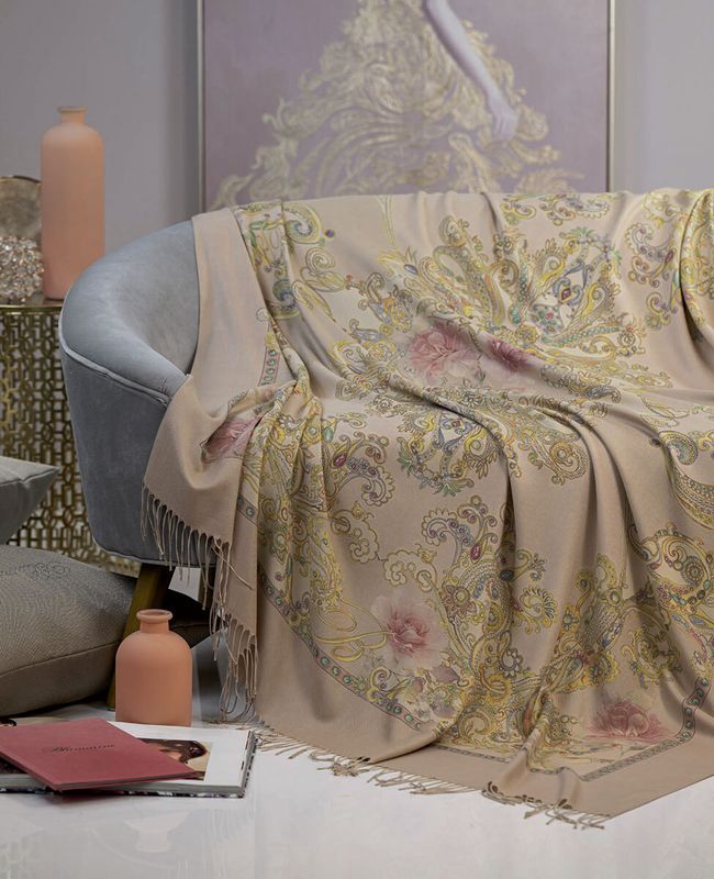 Plaid con frange Blumarine art. Gioielli