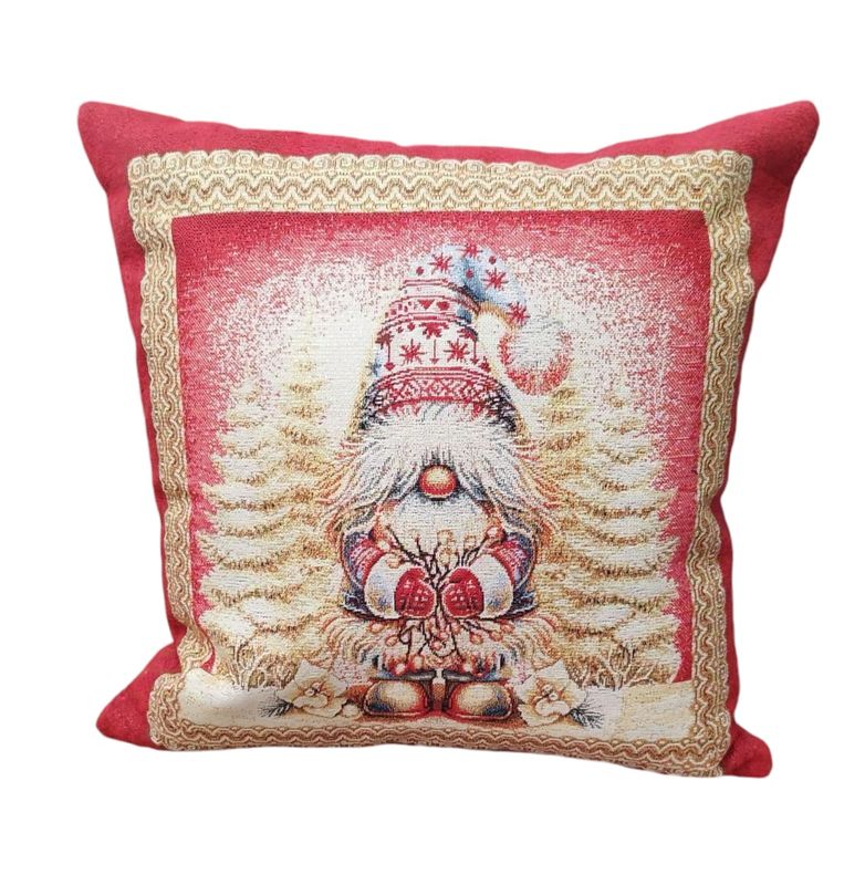 Cuscino arredo Natale in Gobelin art. Golden Cuscino arredo Natale in Gobelin art. Golden