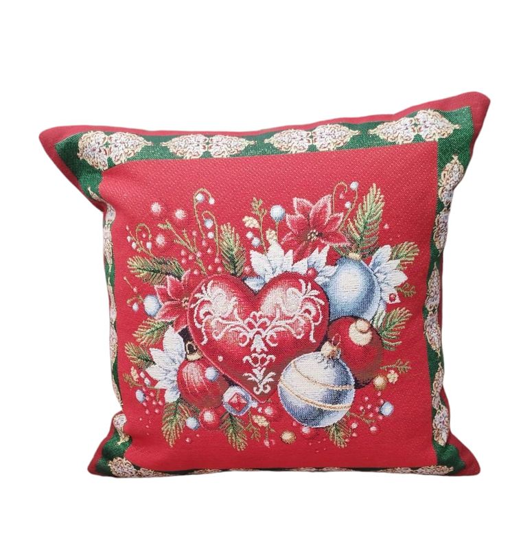 Cuscino arredo Natale in Gobelin Emily home art. Melody Cuscino arredo Natale in Gobelin Emily home art. Melody