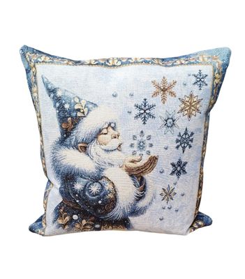 Cuscino arredo Natale in Gobelin Emily home art. Polvere di Stelle Cuscino arredo Natale in Gobelin Emily home art. Polvere di Stelle
