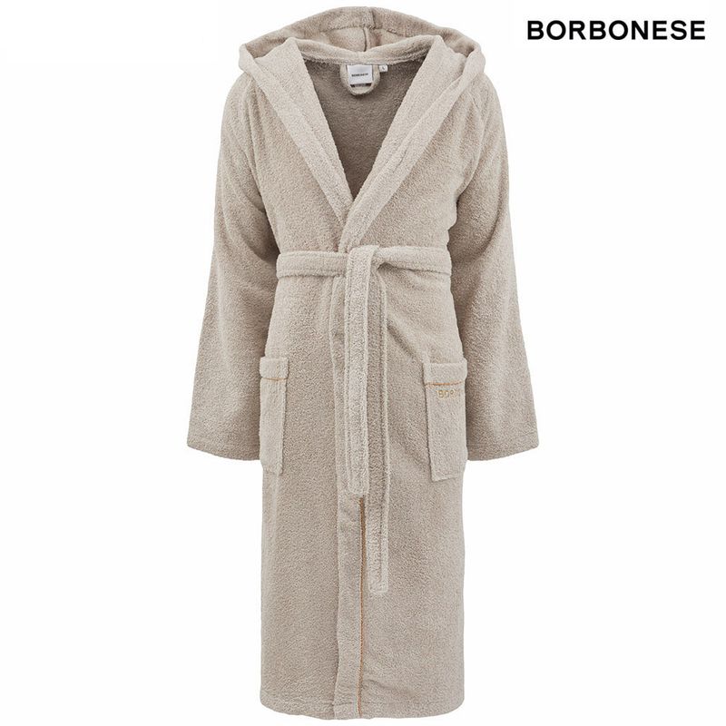 Accappatoio uomo,donna spugna Borbonese FINE OP