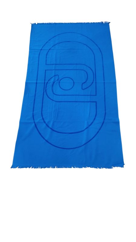 Telo mare LiuJo in microspugna con logo in rilievo