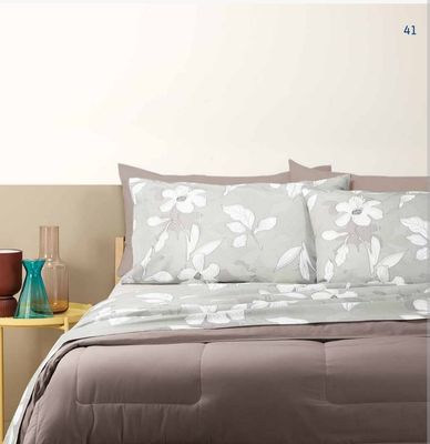 Completo Lenzuola Matrimoniale in Cotone Bassetti art. Magnolia