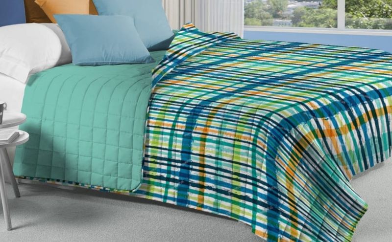 Copriletto Trapuntato 100gr. Double Face letto Singolo Daunex