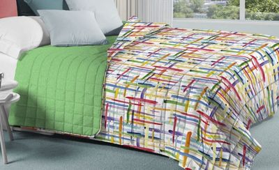 Copriletto trapuntato 100gr. Double Face letto Singolo Daunex