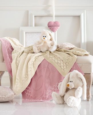 Copertina cotone Blumarine baby art. Giardini