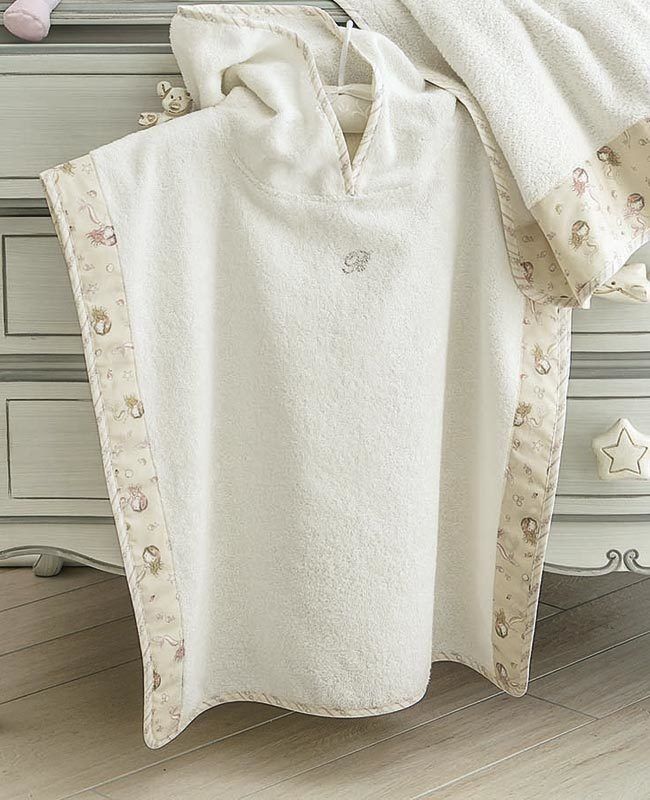 Accappatoio Poncho Blumarine baby art. Coralli