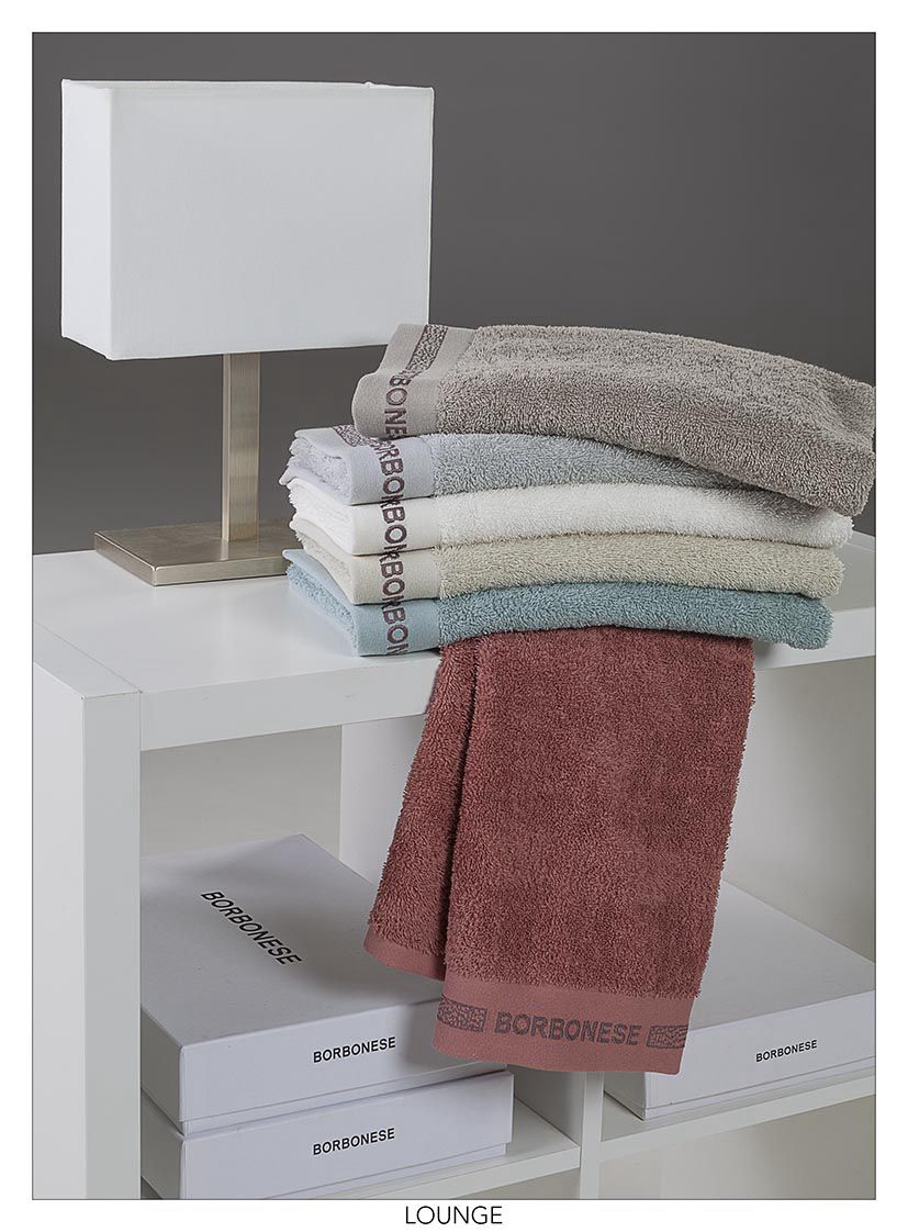 Asciugamani set 1+1 Borbonese art. Lounge Asciugamani set 1+1 Borbonese art. Lounge