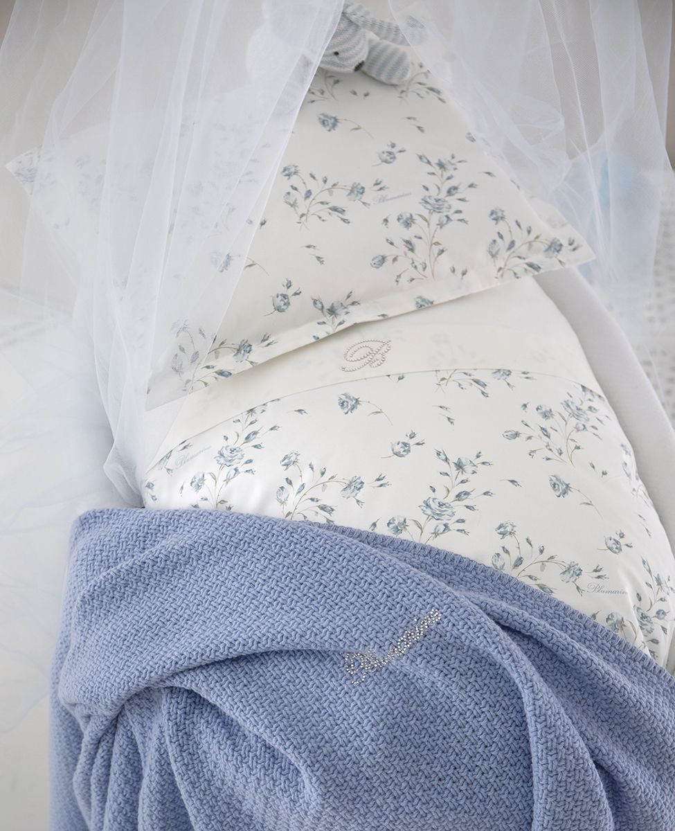 Copripiumino per culla stampato Blumarine baby art. Lilibet