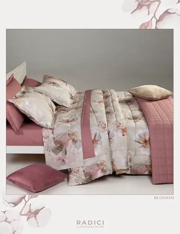 Trapunta double-face Tessitura Randi art.Blossom Trapunta double-face Tessitura Randi art.Blossom