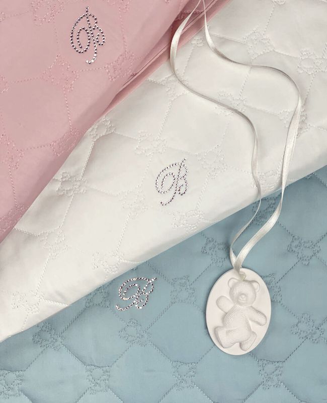 Trapuntino Lettino sponde Blumarine baby art. Lory Trapuntino Lettino sponde Blumarine baby art. Lory