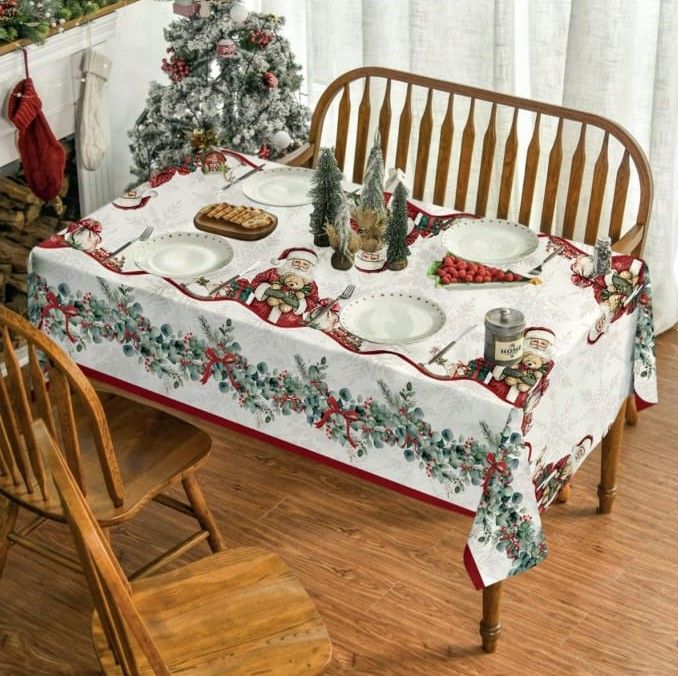 Tovaglia Natale Antimacchia Maestri Cotonieri art. Toys Tovaglia Natale Antimacchia Maestri Cotonieri art. Toys