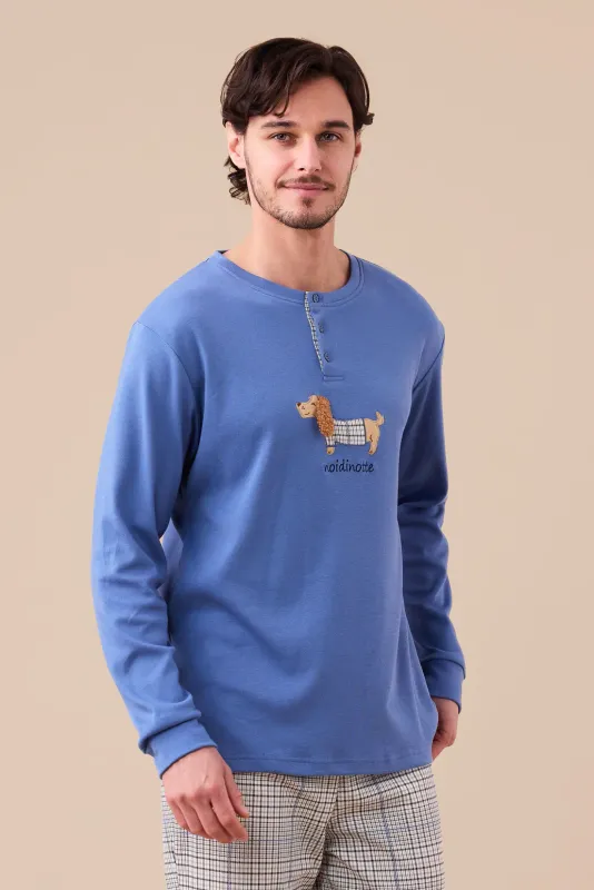 Pigiama uomo in Caldo cotone Noi di Notte art. 3145 Pigiama uomo in Caldo cotone Noi di Notte art. 3145