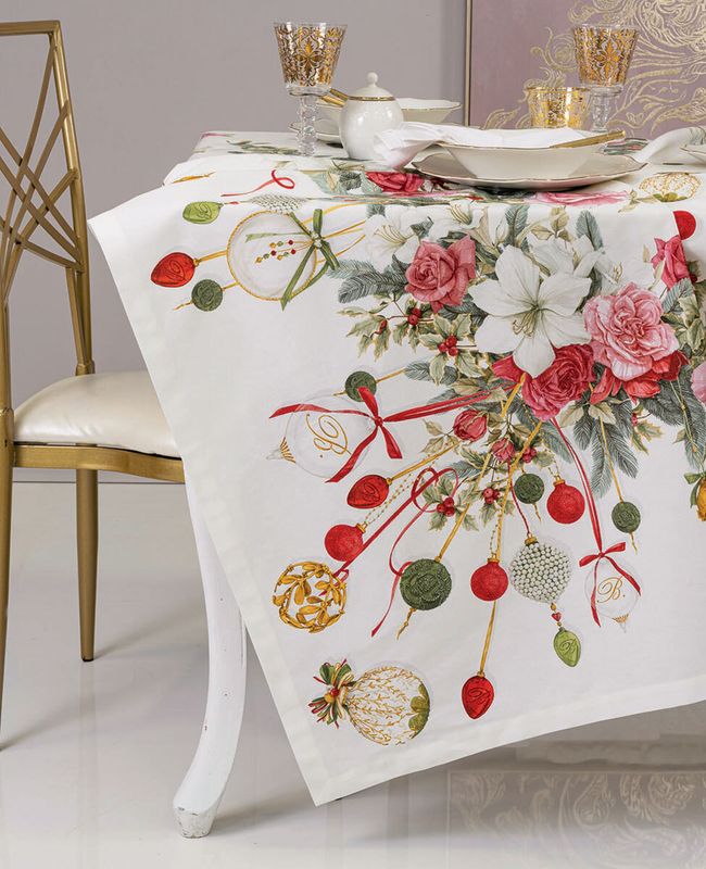 Tovaglia Natale Blumarine art. Merry Decor Tovaglia Natale Blumarine art. Merry Decor