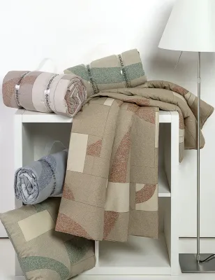 Plaid imbottito Borbonese art. Domino