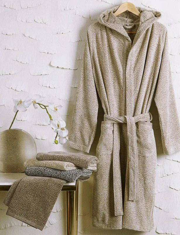 Accappatoio spugna cimata Borbonese art. Twist Op