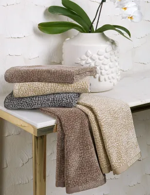 Set asciugamani 1+1 Borbonese art. Twist Op