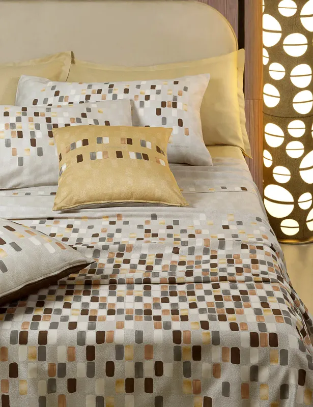 Completo Lenzuola Copriletto Borbonese art. Mosaico