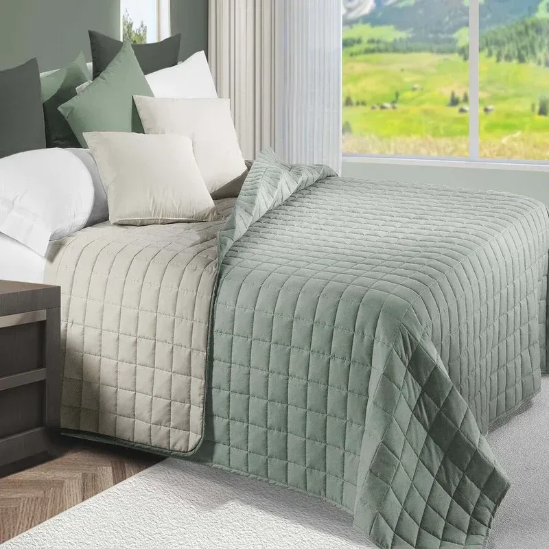 Copriletto Trapuntato 100gr.Double Face Daunex art. Bicolor