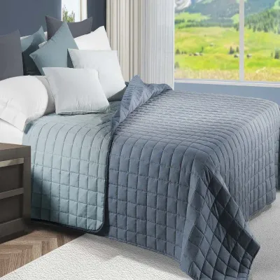 Copriletto Trapuntato 100gr. Double Face Daunex art. Bicolor